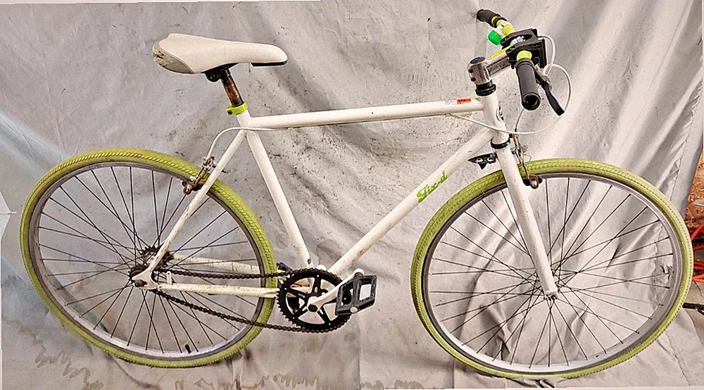 2010 Magna Fix-D FlipFlop Fixed Gear Bike 55cm Medium Fixie SS Steel USA Shipper