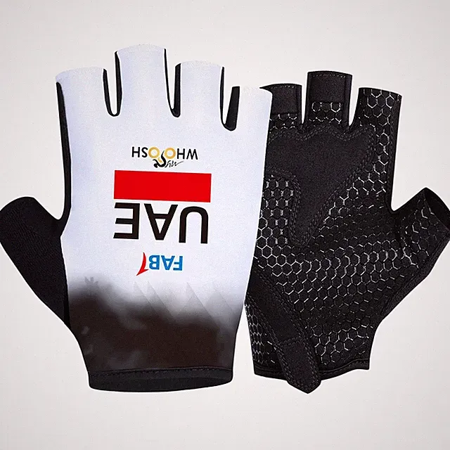2026 UAE Cycling Gloves Half Finger INEOS Road Bike Gym Sports Gloves Unisex