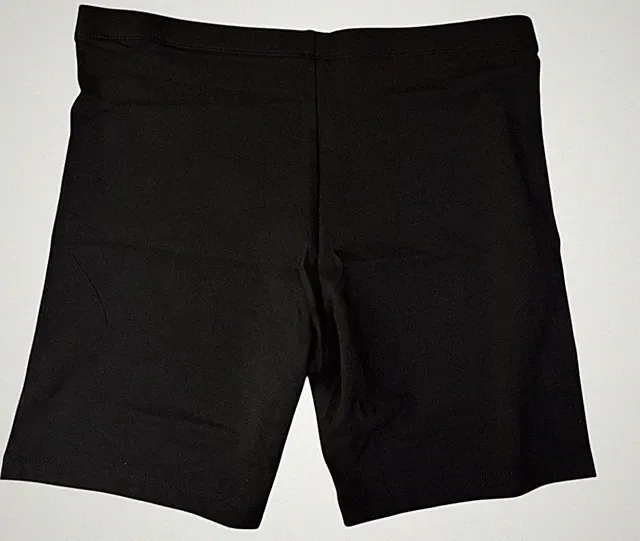 6 Pair WONDER NATION GIRLS BIKE SHORTS SIZE XXL 18 - 2 Black 2 Gray 2 White New