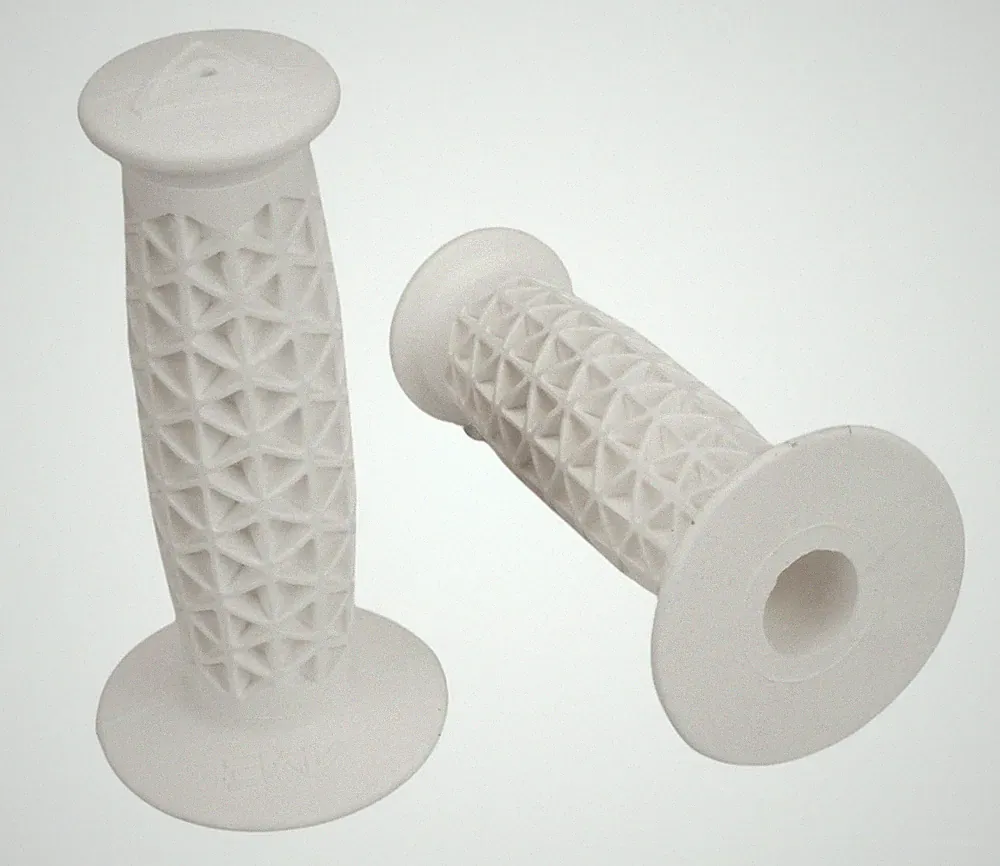 AME Super Soft Supersoft BMX bicycle grips - WHITE