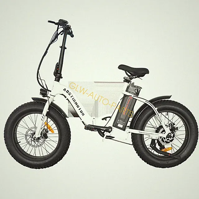Aostirmotor Folding Bike 20 inch Fat Tire Bicycle for Adults