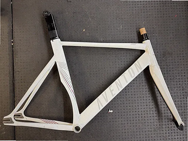 Aventon Mataro Frameset 58cm - 2020 - White Track Bike Fixed Gear 700c Single