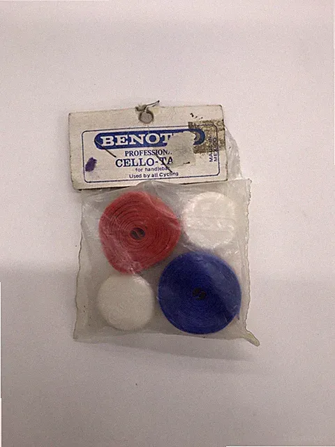 Benotto Road Handlebar Tape NEW / NOS Vintage Red/White/Blue USA France- NIB+++