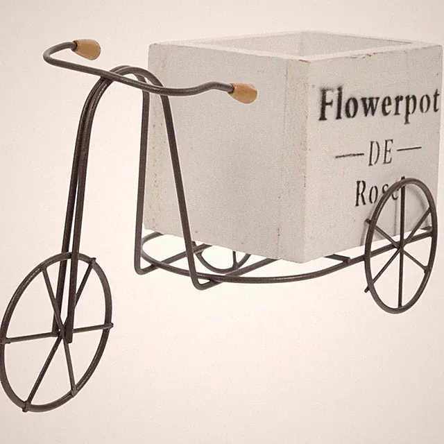 Bicycle Planter, Metal Standing Planter, Decorative Bike Planter, Bike Flower...