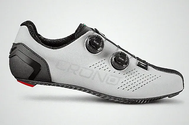 CRONO CR2 WHITE road bicycle cycling shoes carbon composite sole EU 39 NEW