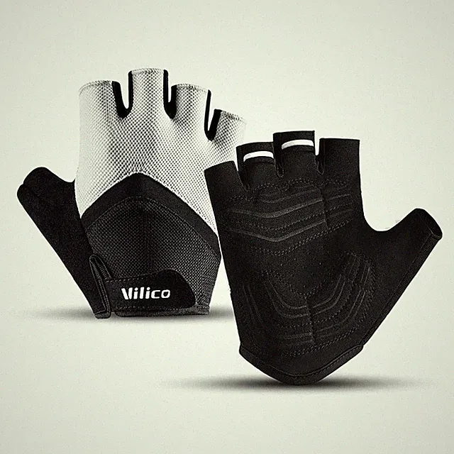 Cycling Gloves Half Finger Padded Bicycle Summer Road Bike Gloves for Men Women