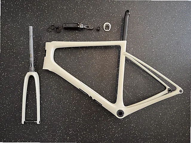 ENVE Fray 60cm Carbon Gravel Bike Frameset, Salt (+ extras)