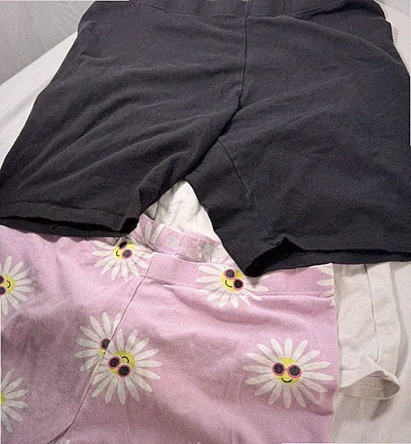 Girl's Bicycle Shorts Pack (3) Sz 14 Carters and