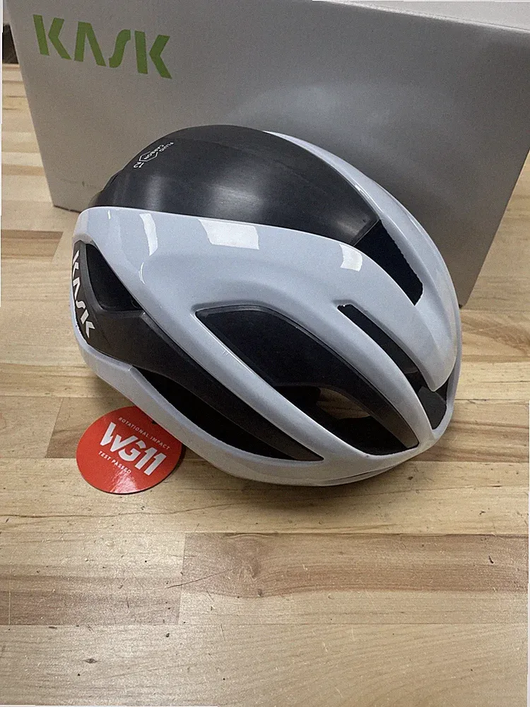 Kask Elemento White Bicycle Helmet Small
