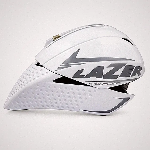 Lazer Tardiz Aero Triathlon Bike Helmet White Size M 52-58cm Magnetic Buckle