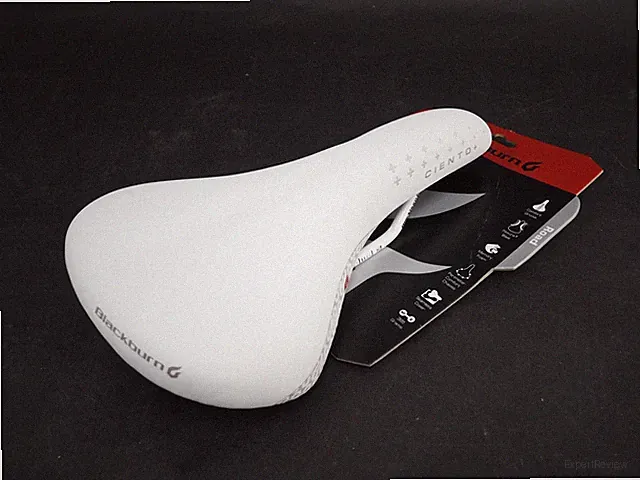 New! Blackburn Ciento+ Road Bike Saddle 275x150mm 7x7 Steel Rails White