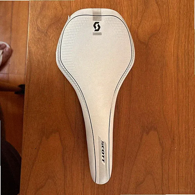 SCOTT Bicycle Saddle Road/Cyclocross White Used Condition