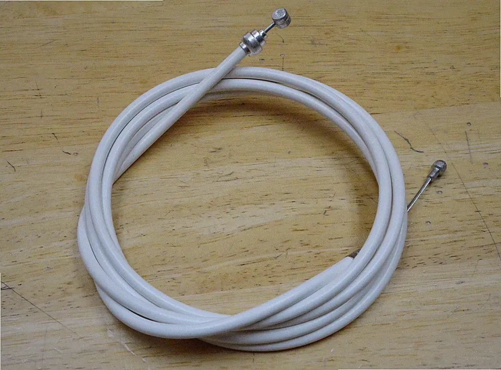 WHITE Universal Brake Cable & Housing 1pcs Bicycle Bike Mountain Road BMX- NEW